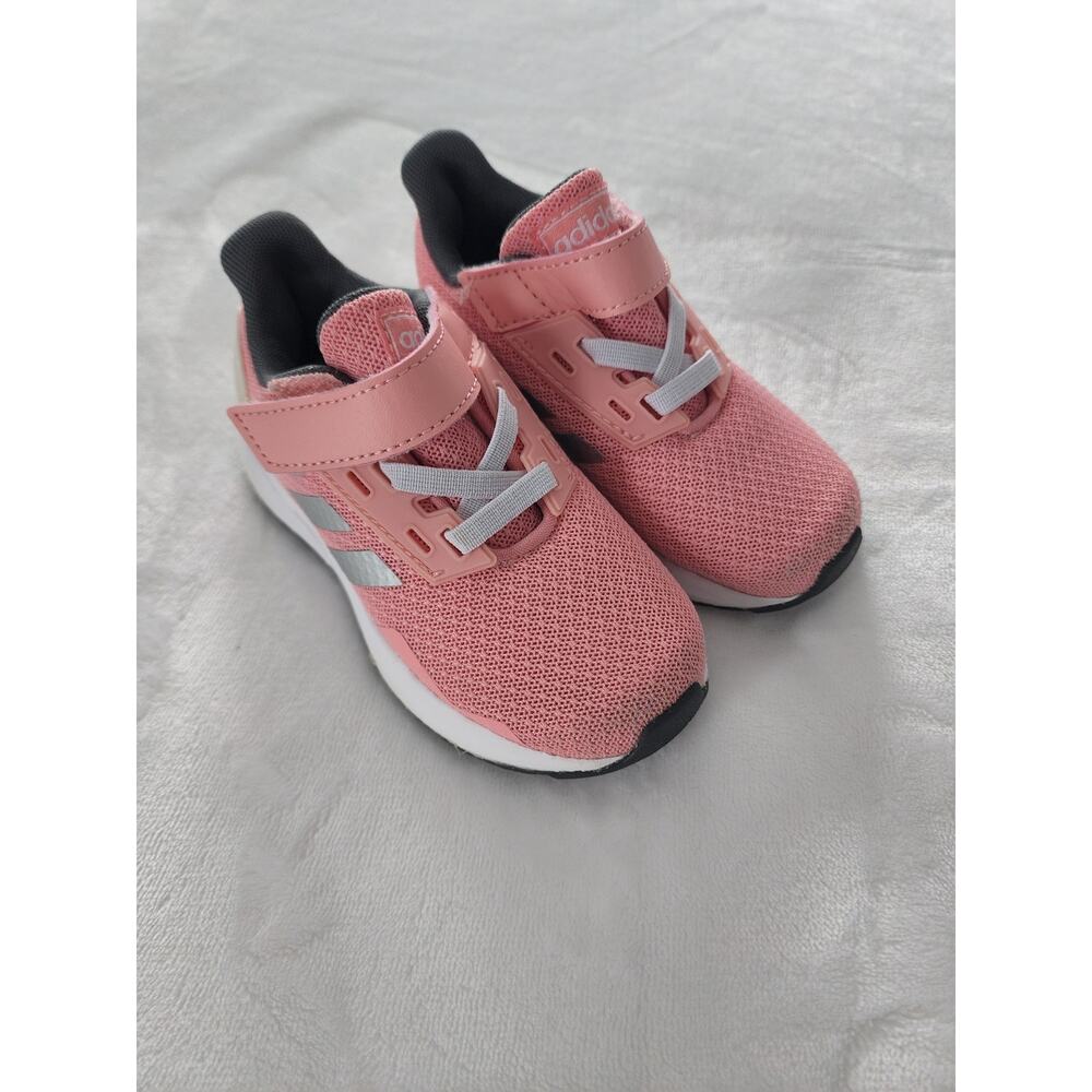 Adidas Baby Girls Pink Sneakers Sz 7